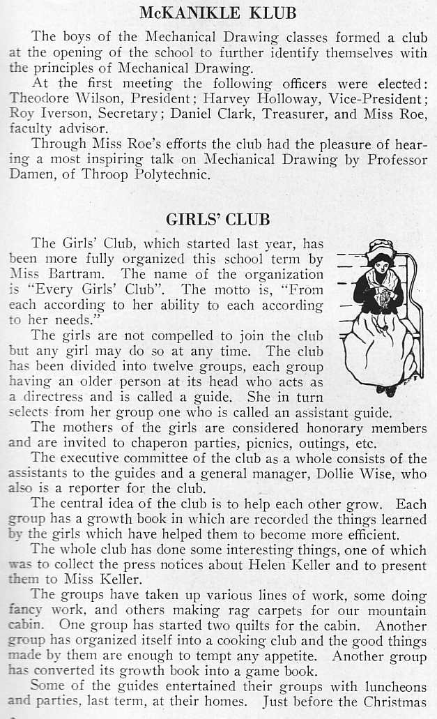 McKanikle Club & Girls' Club