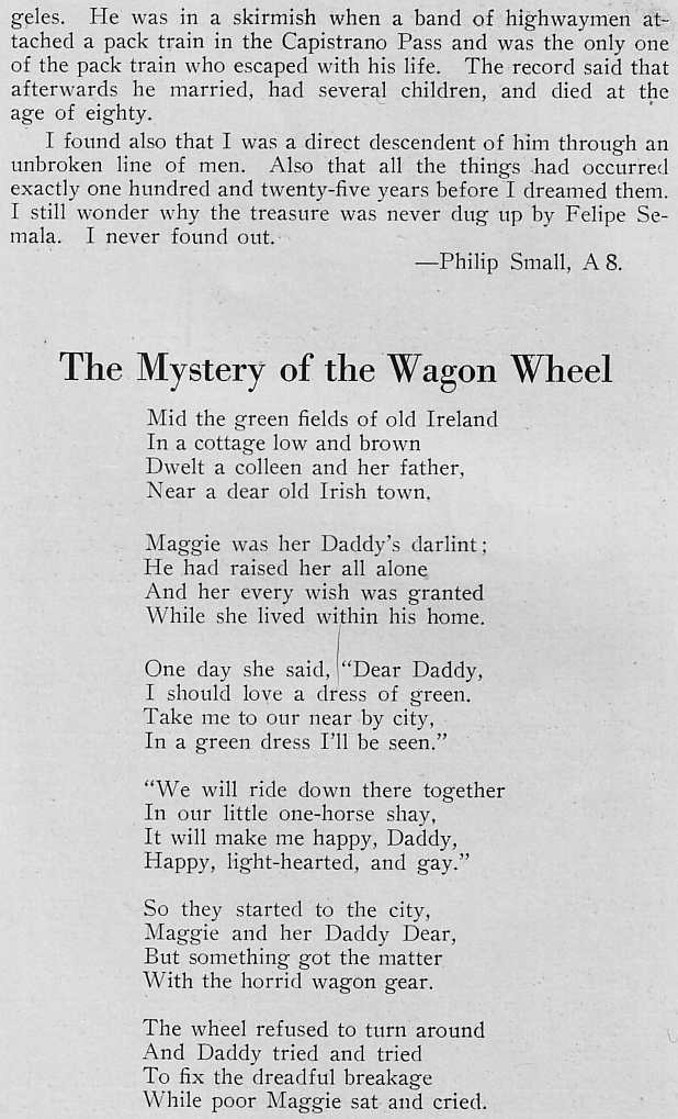 The Mystery of the Wagon Wheel